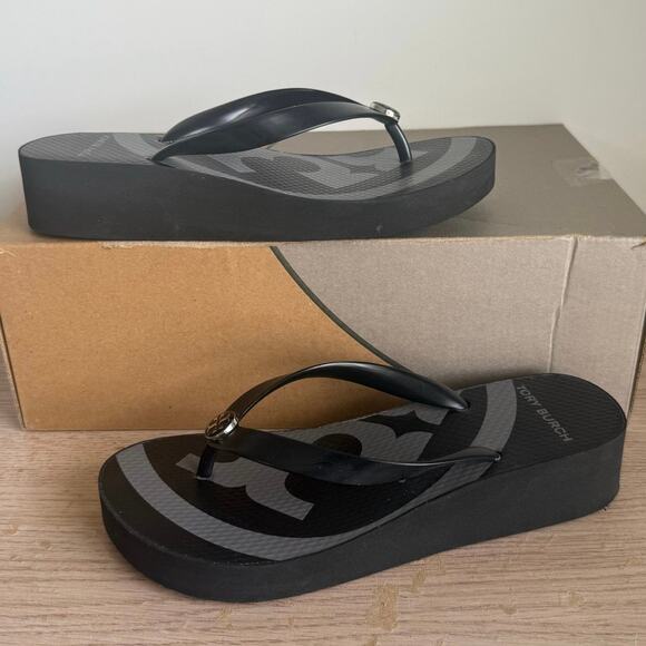 Tory Burch Emory EVA Women Platform Sandal - SZ 7 - Picture 4 of 10
